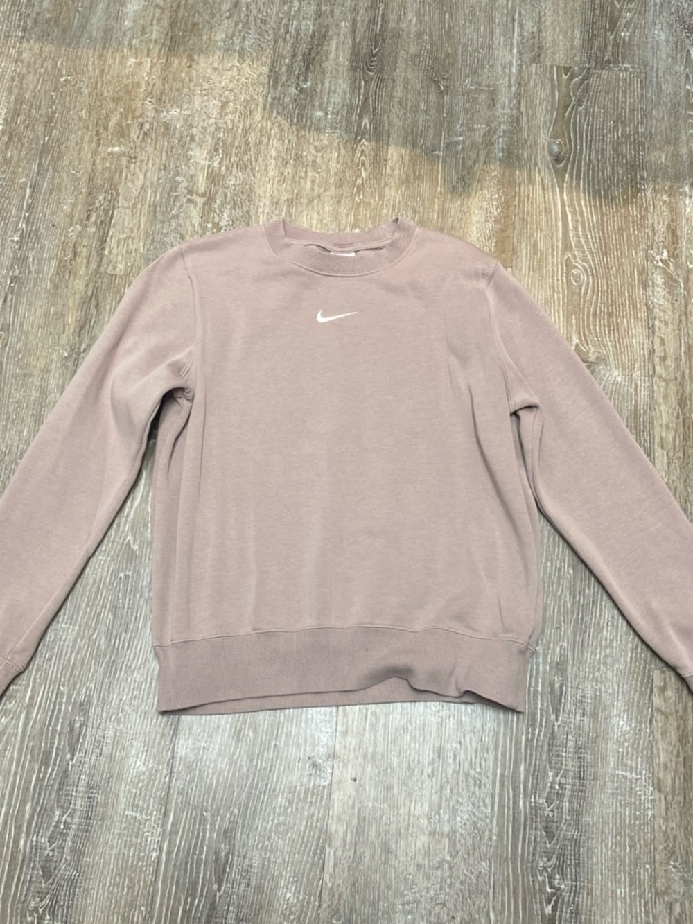 Nike Women's Rose Taupe Crewneck Sweatshirt